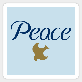 Dove of Peace TV Series Superhero Parody Magnet